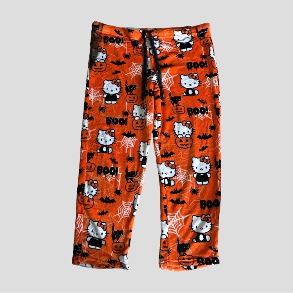 y2k halloween hello kitty pajama pants